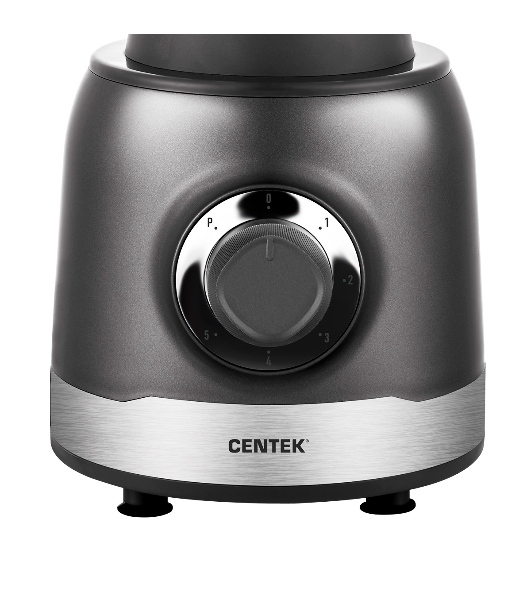Блендер стационарный Centek CT-1326 серебристый/черный, 1300 Вт, 5 скоростей