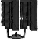 Кулер для процессора SAMA A60B черный, 2x120 мм, алюминий/медь, 800-2200 об/мин, 29 дБ, 4 pin PWM, 265 Вт, высота 156.5 мм, фото6