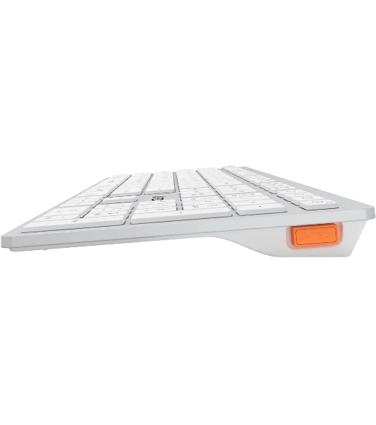 Клавиатура беспроводная A4Tech Fstyler FBX50C, USB, Bluetooth/Радиоканал, белый