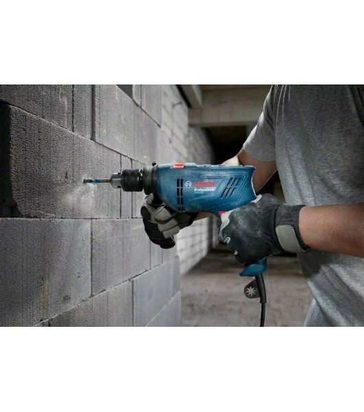 Дрель-шуруповерт Bosch GSB 600, 600 Вт, 1,5 Нм, щеточный, ударная