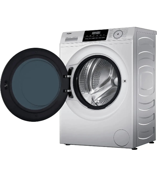 Стиральная машина Haier HWD70-BP14929S серебристый, загрузка фронтальная 7 кг, 4 кг - сушка, 1400 об/мин, класс: B