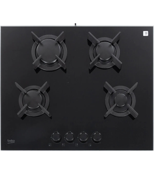 Газовая варочная панель Beko HING 642202 SB, черный