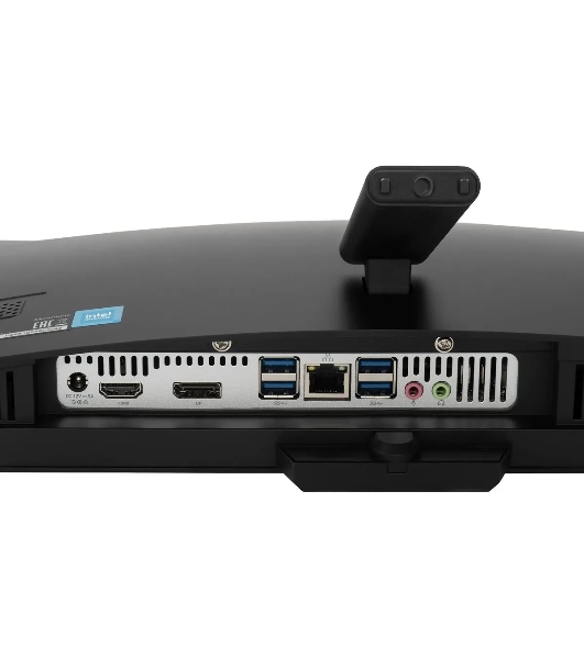 Моноблок Digma Action 23.8' Full HD N95 (1.7) 8Gb SSD 256Gb UHDG CR Windows 11 Pro GbitEth WiFi BT 60W клавиатура мышь Cam черный 1920x1080