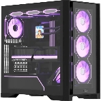 Компьютерный корпус AeroCool/Formula Air Power G8 черный без БП ATX 2xUSB 3.0 1xUSB3.1 audio bott PSU, фото6