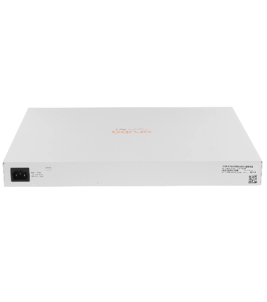 Коммутатор HPE Aruba Instant On 1830 48G 24p Class4 PoE 4SFP 370W, 24×1 Гбит/с PoE+ + 4×1 Гбит/с SFP, настраиваемый