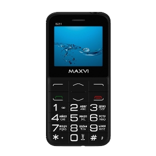 Мобильный телефон Maxvi B231 черный