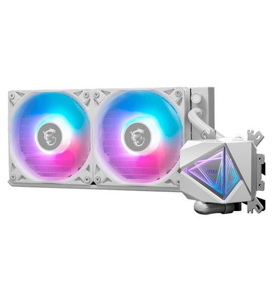 Система жидкостного охлаждения MSI MAG CORELIQUID I240 2x ARGb Gen2 Fan, ARGb Gen2 Block, Color Box