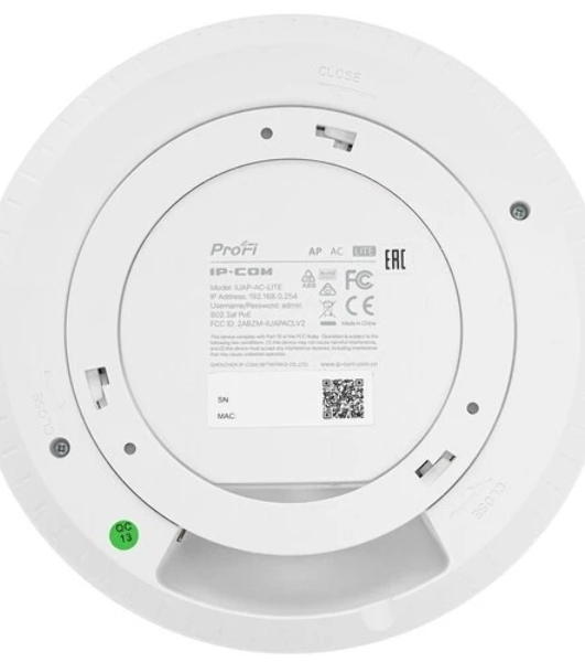 Точка доступа Wi-Fi IP-COM 1167MBPS MU-MIMO IUAP-AC-LITE