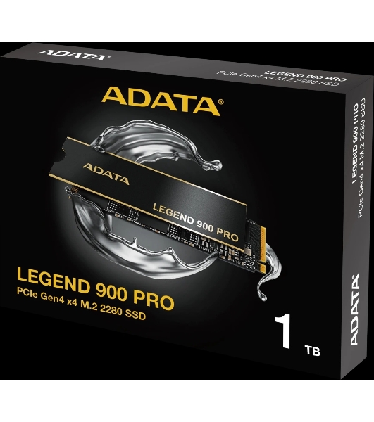 Накопитель SSD ADATA LEGEND 900 PRO, 1Tb, PCIe 4.0 x4, M.2 2280, NVMe, R/W 7400/6000