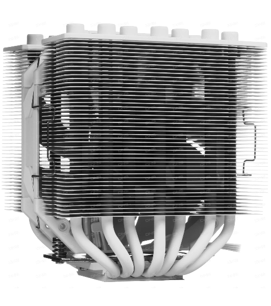 Кулер для процессора ID-COOLING SE-207 XT SLIM белый 120мм алюминий/медь 1800rpm 35.2db 4-pin 220W 135мм