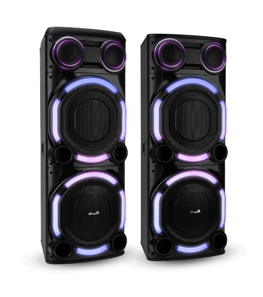 Колонка Eltronic 15' (30-57 CRAZY BOX 5000) динамик 4шт/15' комплект 2 колонки с TWS