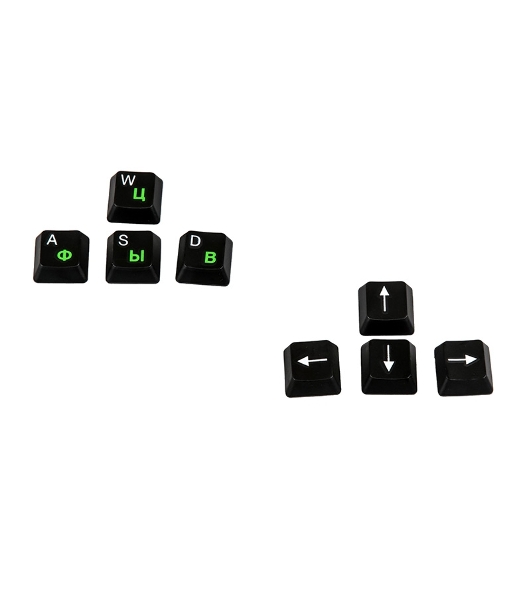 Клавиатура проводная NAKATOMI KN-02U USB черный-красный