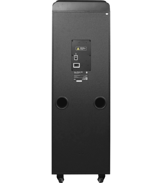 Колонка портативная Ural 203 черный 2000W 1.1 BT/3.5Jack/USB-C 15м 9000mAh