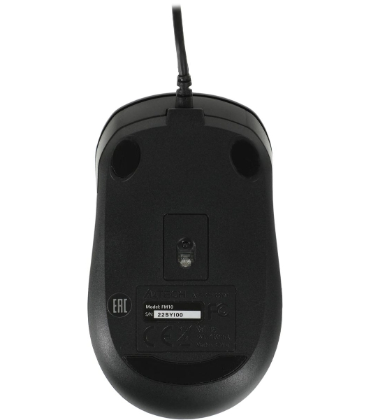 Комплект клавиатура+мышь A4Tech FStyler F1010 проводной, USB, 1600 DPI, чёрный