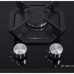 Газовая варочная панель Maunfeld EGHG.32.2CB/G, 2 конфорки, закаленное стекло, черный, фото2