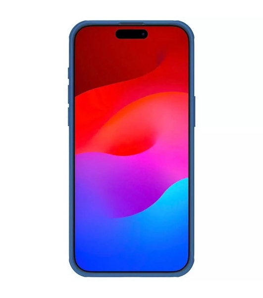 Чехол Super Frosted Shield Pro, синий, (AP IP15 Pro Max)
