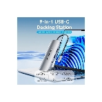 USB-концентратор Vention TQMHB, USB Type-C, USB/HDMI/RJ-45/SD, USB Type-C, фото4