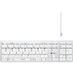 Клавиатура беспроводная A4Tech Fstyler FBX50C, USB, Bluetooth/Радиоканал, белый, фото8