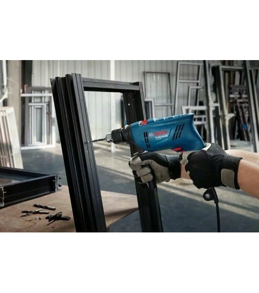 Дрель-шуруповерт Bosch GSB 600, 600 Вт, 1,5 Нм, щеточный, ударная