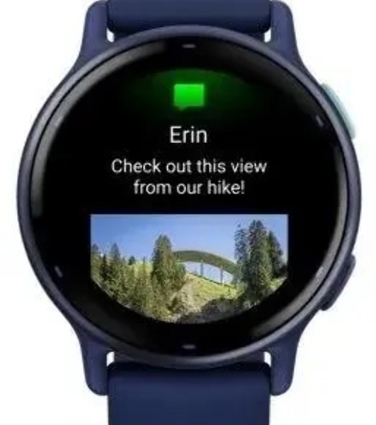 Умные часы Garmin Vivoactive 5, 1.2' AMOLED, 5G, Wi-Fi, Bluetooth, NFC, 5 ATM, синий
