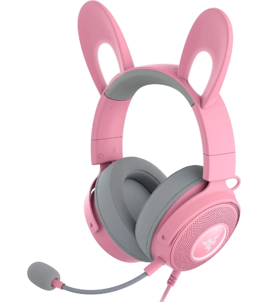 Гарнитура Razer Kraken Kitty V2 Pro розовый, проводная, USB, подсветка