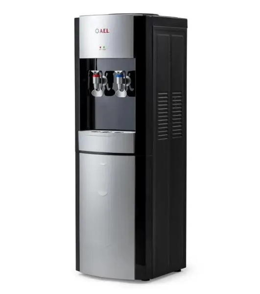 Кулер для воды AEL LD-AEL-28c, верхняя загрузка, нагрев 90 °С, охлаждение 15 °С, черный