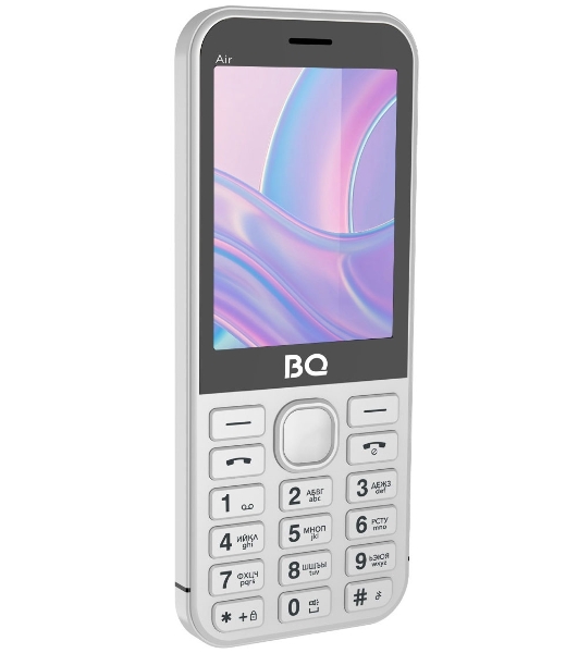 Мобильный телефон BQ 2843 Air серебристый