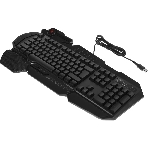 Клавиатура проводная A4Tech Bloody B310N черный USB Multimedia for gamer LED (подставка для запястий) (B310N), фото14