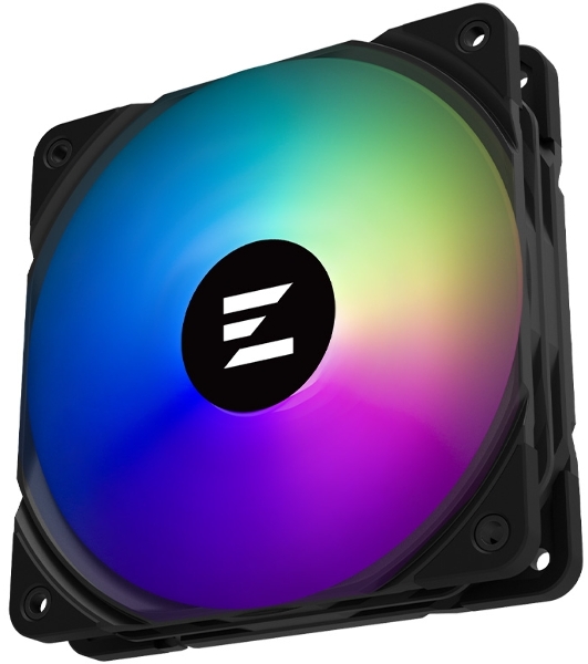 Вентилятор для корпуса Zalman ZM-AF120 ARGb черный, 120 мм, 2000 об/мин, 29.7 дБ, 4 pin