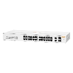 Коммутатор HPE Aruba Instant On 1430 26G 2SFP, 24×1 Гбит/с + 2×1 Гбит/с SFP, неуправляемый, фото 1