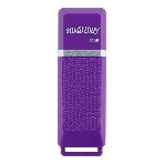 Флешка USB Smartbuy Quartz Violet (SB32GbQZ-V), 32Gb, USB 2.0, R/W 25/15, фиолетовый, фото 1