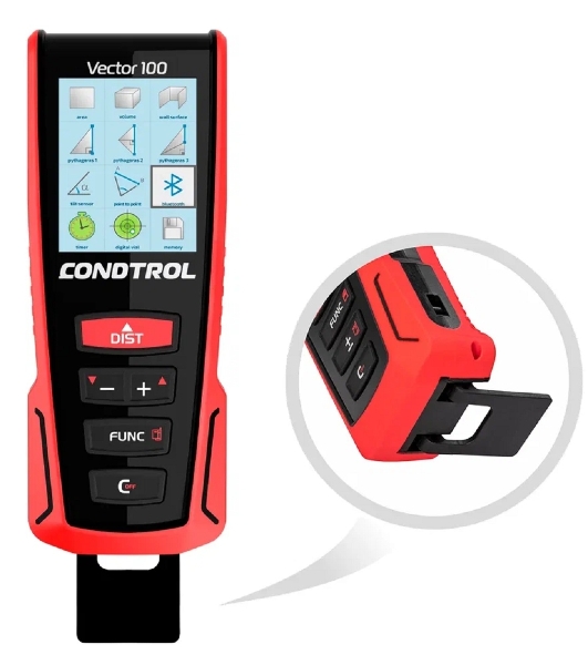 Лазерный дальномер CONDTROL Vector 100 1-4-100 0.05-100 м, +/-1.5 мм, IP54
