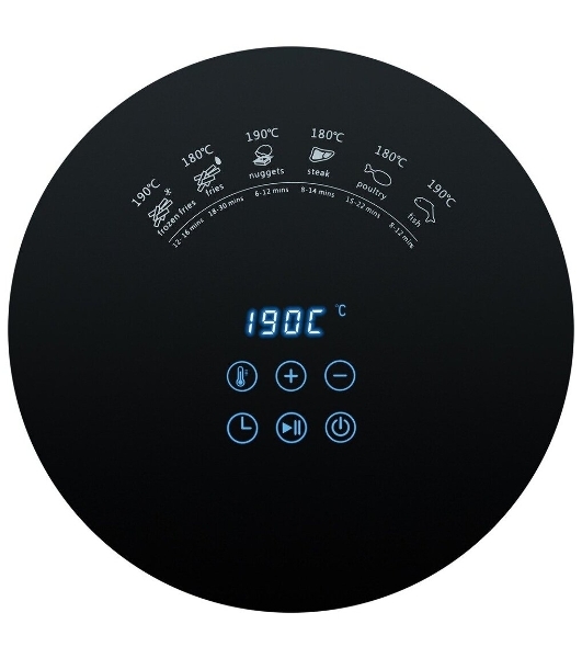 Аэрофритюрница Steba HF 1000 белый/чёрный, 1500 Вт, 3.5 л, 0.5 кг, съёмная чаша, антипригарное покрытие, таймер