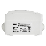 Розетка 2-я IEK ERS22-K01-16-54-DC ОП Форс РСб22-3-ФБ 16А IP54 с заземл. защ. шторки белый, фото2
