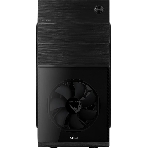 Компьютерный корпус Aerocool/Formula Cs-105, mATX, без БП, 187x361x355мм (ШxГxВ), USB 3.0 x1, USB 2.0 x1, металл 0,5мм, 120-мм вентилятор в комплекте, черный, фото4