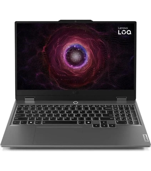 Ноутбук LENOVO LOQ 15ARP9/15.6'/IPS/AMD Ryzen 5 7235HS/16Gb/512Gb SSD/NVIDIA GeForce RTX 4050 6Gb/noOS/серый/2.38kg