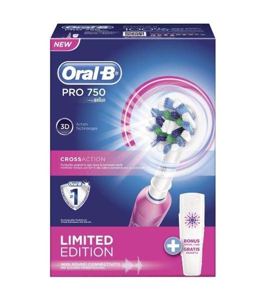 Электрическая зубная щетка PRO 750 LTD EDIT PINK Oral-B