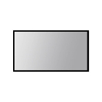 Экран для проектора S'OK SCFRV-332x186G 150' 16:9 на бархатной раме, High Contrast Gray, черная рама, фото 1