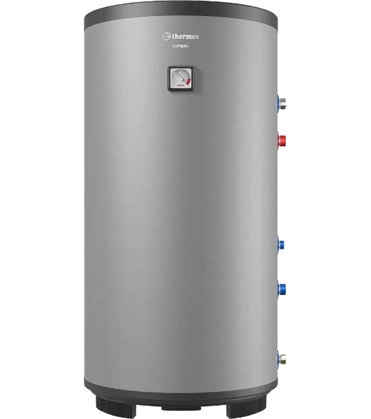 Бойлер косвенного нагрева Thermex Espero 150 F серый, накопительный, 150 л, 17 кВт, напольный, вертикальный, бак из нержавеющей стали