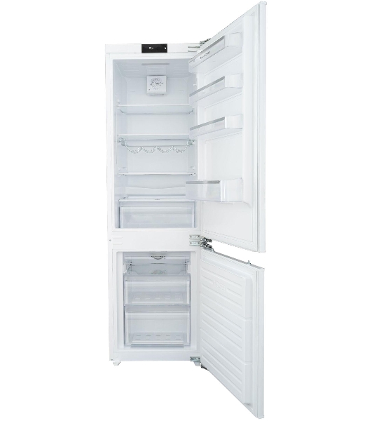 Холодильник Schaub Lorenz SLU E235W5 BUILT-IN белый двухкамерный 180/63 л морозилка снизу, капельная