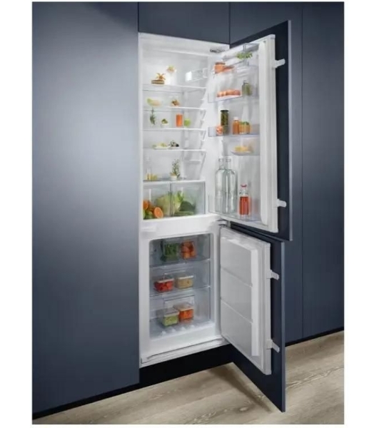 Встраиваемый холодильник Electrolux ENT6NE18S белый, 2-хкамерн., 195/62 л., морозилка снизу, No Frost