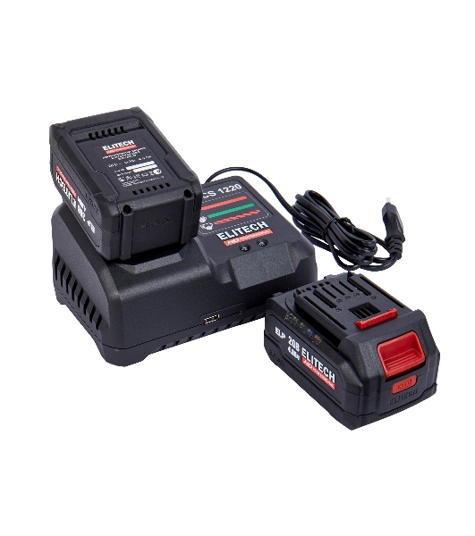 Дрель-шуруповерт Elitech CD 20SL2, 20 В, 2 Ач, 60 Нм, бесщеточный