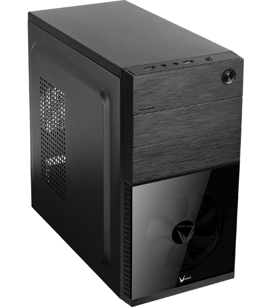 Компьютерный корпус Aerocool/Formula Cs-105, mATX, без БП, 187x361x355мм (ШxГxВ), USB 3.0 x1, USB 2.0 x1, металл 0,5мм, 120-мм вентилятор в комплекте, черный