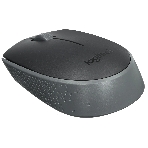 Мышь беспроводная Logitech M170 черный/темно-серый, 1000 dpi, радиоканал, USB, кнопки - 3, фото6