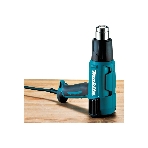 Фен Makita HG 6031 VK 1800Вт 250-500л/мин с регулировкой, с насадками, кейс, фото3
