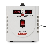 Стабилизатор напряжения Powerman AVS 2000D (2000ВА,15А,КПД 98%,циф. индикация вх./вых. напряж.) белый, фото2