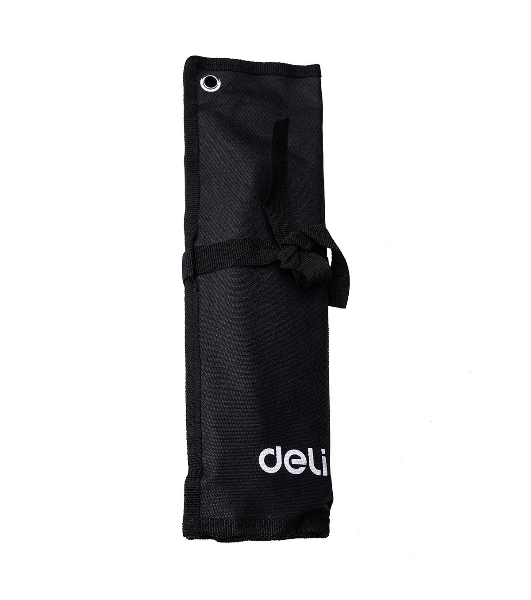 Набор комбинированных гаечных ключей 12 шт Deli DL130012A Спецификация: 6 мм, 8 мм, 10 мм, 11 мм, 12 мм, 13 мм, 14 мм, 15 мм, 17 мм, 19 мм, 22 мм, 24 мм. Матовая хромированная поверхность. Тканевая упаковка.