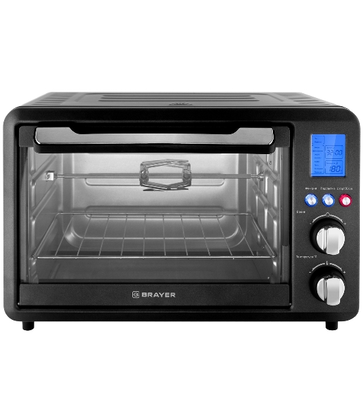 Мини-печь BRAYER BR2601 Мощность 1500 Вт Объем 25 л