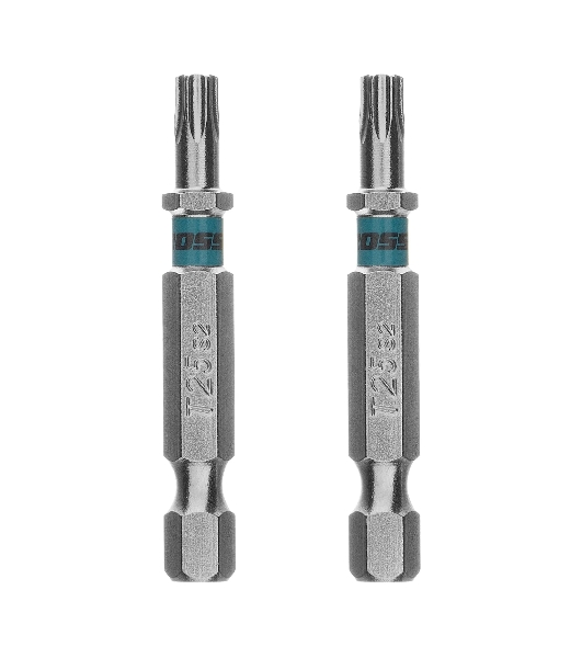 Бита Gross Torx 25х50 мм, сталь S2, шестигр., 2 шт.