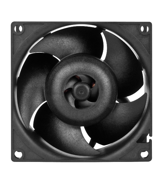 Комплект вентиляторов для корпуса Arctic S8038-7K (4 Pack) черный, 80 мм, 7000 об/мин, 4 pin